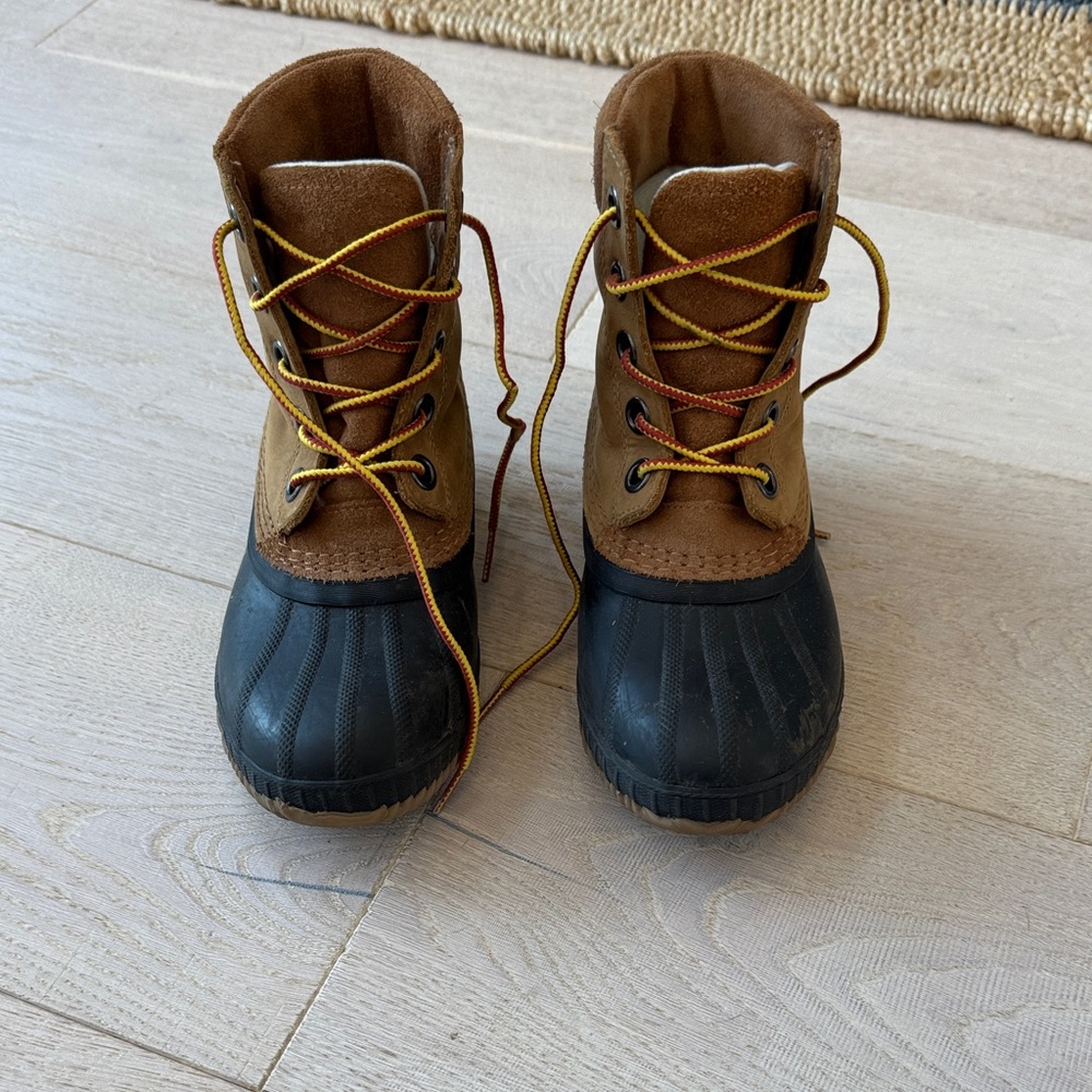 Sorel Cheyanne Brown Black Winter Boots